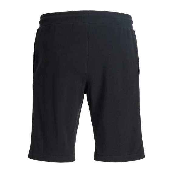 Jack & Jones fekete színű pamut rövidnadrág nagyméretben