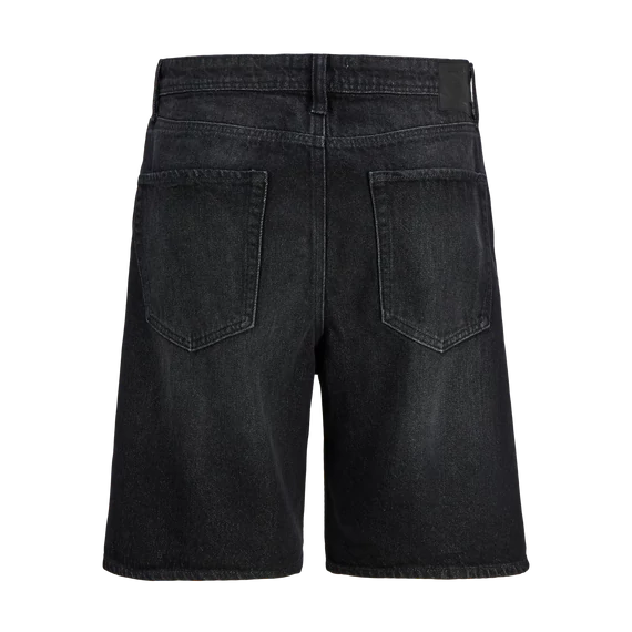 Jack & Jones fekete farmer rövidnadrág nagyméretben