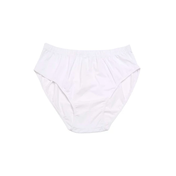 Maxfort fehér slip, fecske, nyílással ellátott alsónadrág nagyméretben