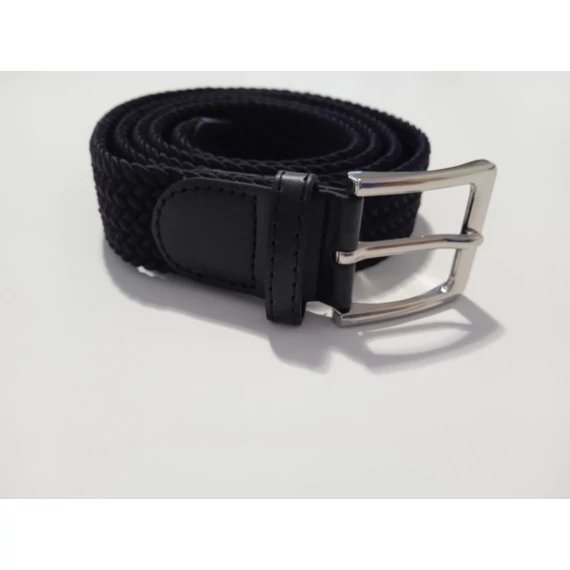 Sötétkék gumis öv nagyméretben