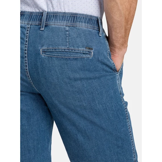 Pioneer Rick kék férfi bermuda nadrág nagyméretben