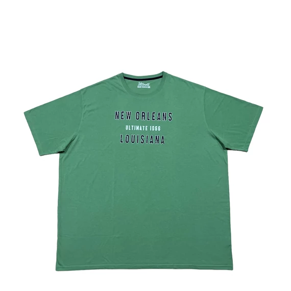 Ultimate férfi zöld póló 5XL méretben
