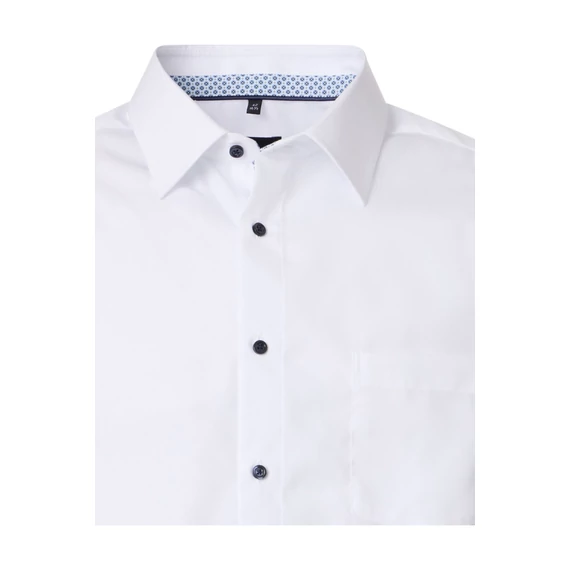 Casa Moda fehér hosszú ujjú 72 cm férfi elegáns ing nagyméretben