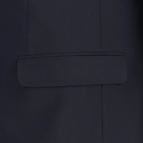 Weis sötétkék öltöny zakó nagyméretben zseb