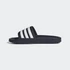 Adidas sötétkék papucs zuhanyozáshoz nagyméretben