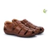 Pikolinos barna bőr férfi szandálcipő nagyméretben