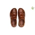 Pikolinos barna bőr férfi szandálcipő nagyméretben