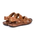 Pikolinos barna bőr férfi szandál nagyméretben