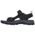 Skechers Prewitt-Rigdon férfi fekete szandál nagyméretben