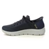 Skechers Go walk Flex - New world sötétkék férfi cipő nagyméretben