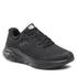 Skechers Arch Fit fekete cipő nagyméretben