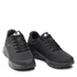 Skechers Arch Fit fekete cipő nagyméretben