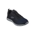Skechers Track kék - fekete edző cipő nagyméretben