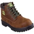 Skechers Sergeants - Dozer barna férfi vízálló bakancs nagyméretben