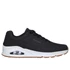 Skechers Uno - Stand On Air fekete-fehér cipő nagyméretben