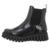 TT. Bagatt fekete női bokacsizma nagyméretben