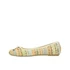 Fitters Lisett Multi Raffia balerina nagyméretben