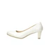 Fitters Aurelia fehér magassarkú cipő nagyméretben
