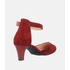 Fitters Ophelia bordó magassarkú cipő nagyméretben