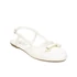 Fitters Lore white balerina szandál nagyméretben