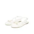 Fitters Lore white balerina szandál nagyméretben