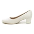 Piccadilly fehér magassarkú pumps nagyméretben