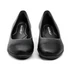 Piccadilly fekete telitalpú cipő nagyméretben