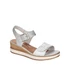 Remonte ezüst női szandál nagyméretben