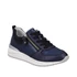Remonte sötétkék kombi enyhén csillámos női sneaker nagyméretben