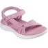 Skechers Go Walk Flex mályva női szandál nagyméretben
