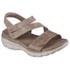 Skechers Relaxed Fit: Easy Going - All Day Chic barna női szandál nagyméretben