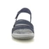 Skechers Reggae Slim - Summer Getaway sötétkék női szandál nagyméretben