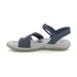 Skechers Reggae Slim - Summer Getaway sötétkék női szandál nagyméretben