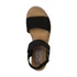 Skechers fekete női szandál nagyméretben
