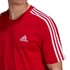 Adidas M 3S SJ T piros póló nagyméretben