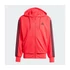 Adidas M 3S FT FZ HD piros kapucnis pulóver nagyméretben