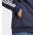 Adidas M 3S FL FZ HD sötétkék kapucnis pulóver
