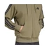 Adidas M 3S FT FZ HD zöld kapucnis pulóver nagyméretben