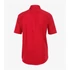Casa Moda piros rövid ujjú ing nagyméretben