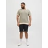 Jack & Jones fekete Chino rövidnadrág nagyméretben