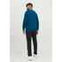 Jack & Jones fekete nadrág nagyméretben