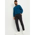Jack & Jones fekete nadrág nagyméretben