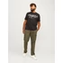 Jack & Jones zöld oldalzsebes nadrág nagyméretben