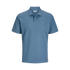 Jack&Jones türkiz galléros póló, nagyméretben