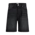 Jack & Jones fekete farmer rövidnadrág nagyméretben